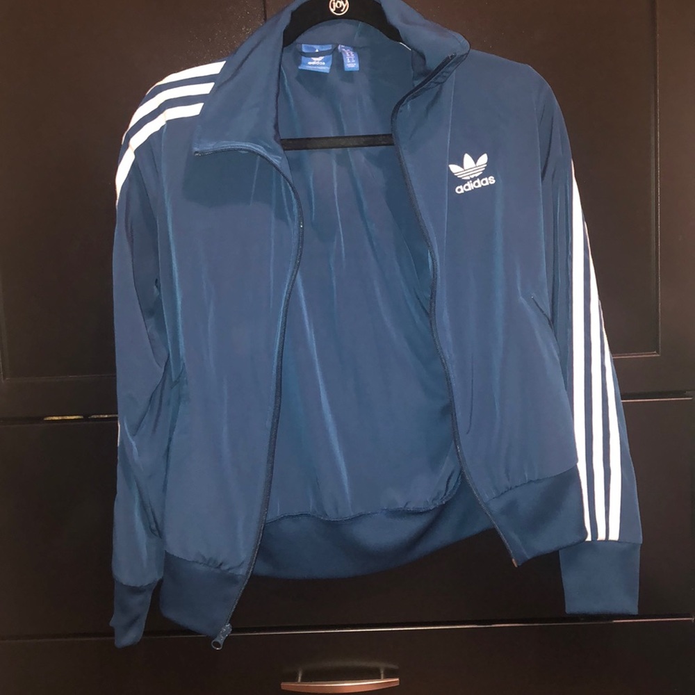 Blue Adidas Jacket